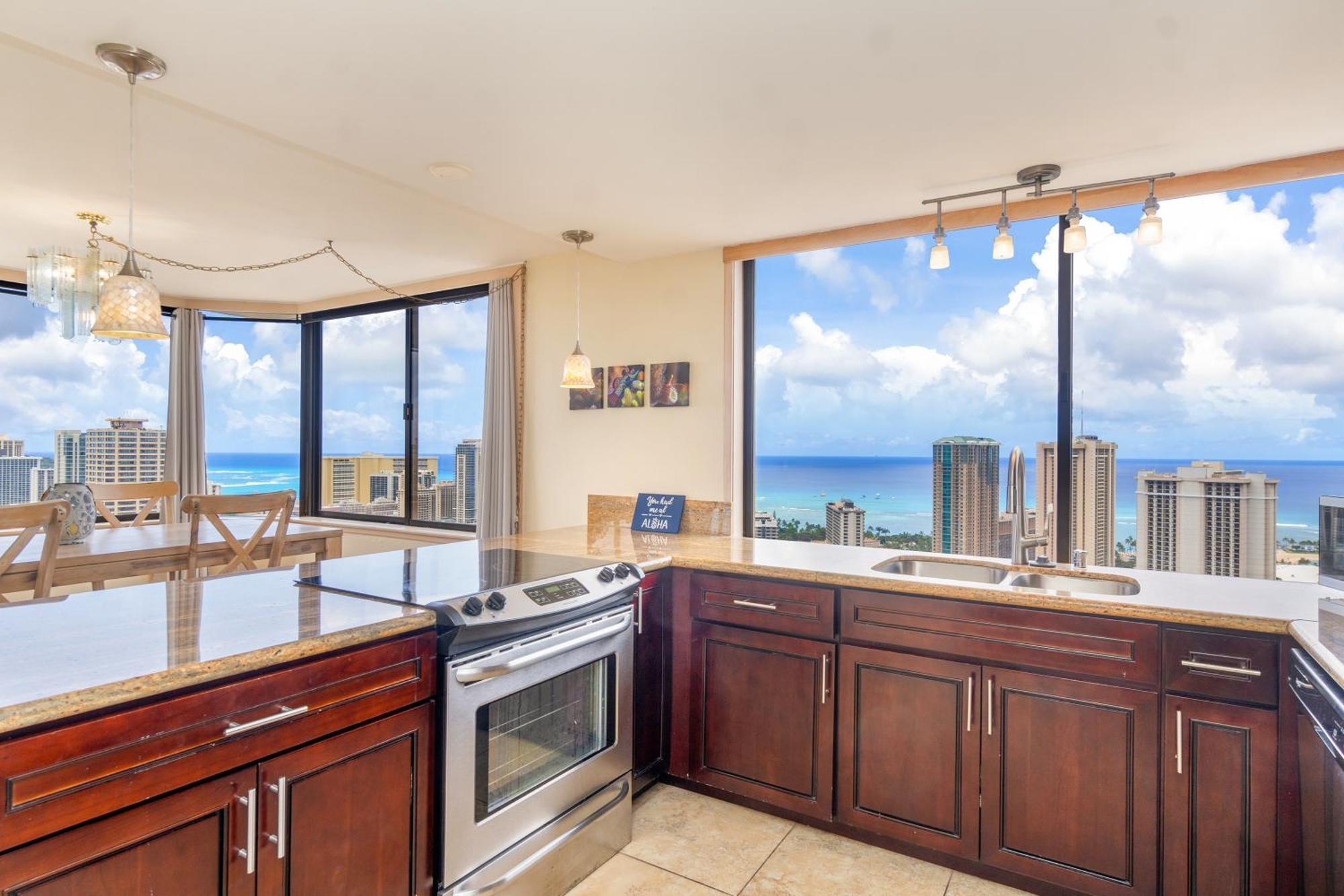 Ferienwohnung Hawaiian Monarch Penthouse 402 Honolulu Exterior foto