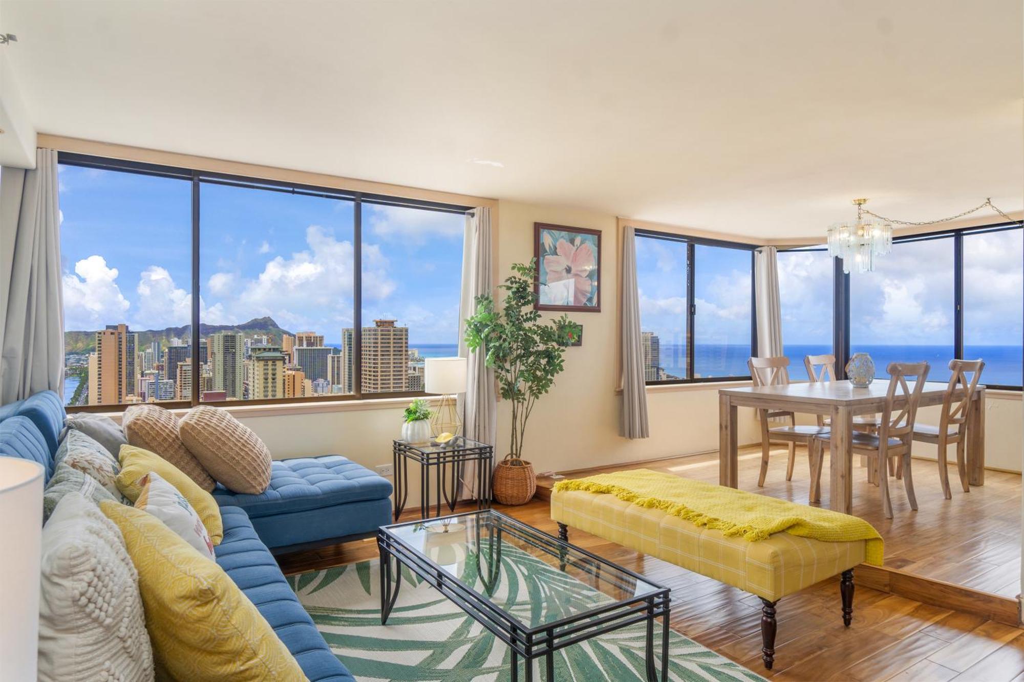 Ferienwohnung Hawaiian Monarch Penthouse 402 Honolulu Exterior foto